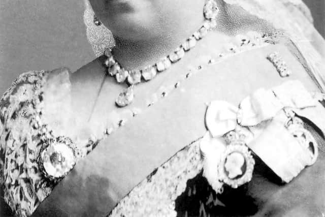 Queen Victoria, by Bassano, in 1882.  