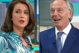 Susanna Reid grilled Tony Blair on the Iraq War (ITV)