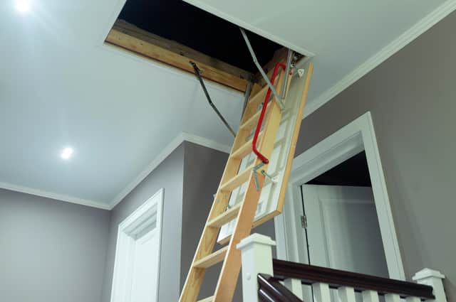 Nine in 10 have a loft space but only go into it an average of six times a year.