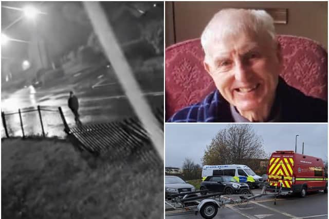 Police officers are still searching for Dewsbury pensioner Coli vasey