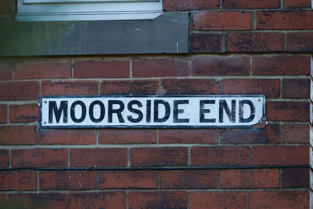 Moorside End street, where the incident happened