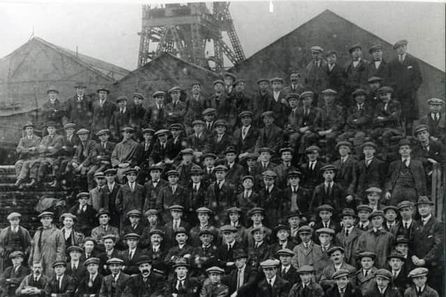 Miners from Thornhill in 1920s