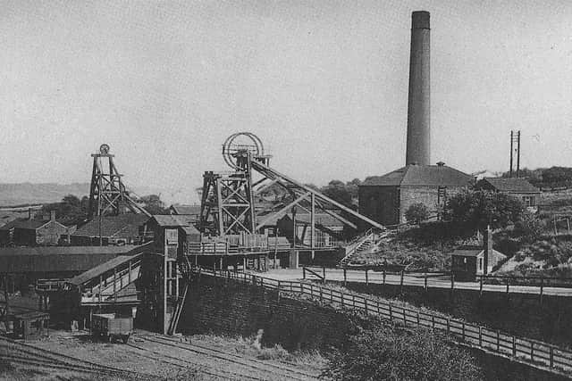 The former Combs Colliery in Thornhill