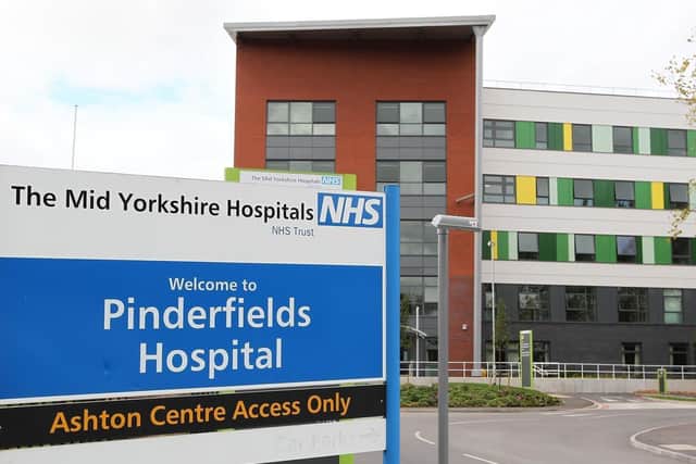 One of the pods will be installed at Pinderfields Hospital next week.