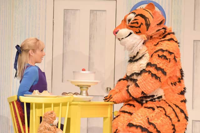 The Tiger Who Came For Tea at St Georges Hall, Bradford.