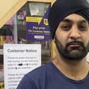 Surjeet Notay from Notay's Convenience Store