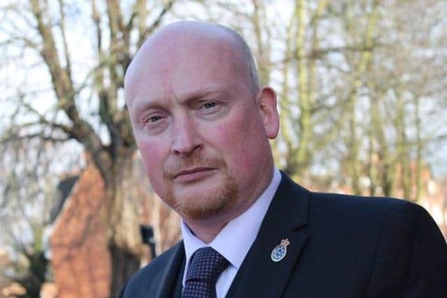 West Yorkshire Police Federation Chairman Brian Booth