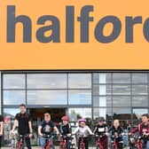 Halfords is re-opening its store in Dewsbury