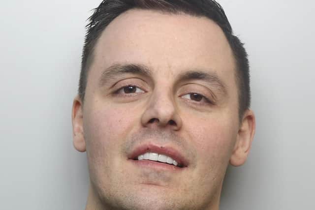 Jordan Eggett, 27, of Ouzlewell Road, Thornhill Lees, Dewsbury, has been jailed