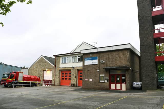 Cleckheaton fire station