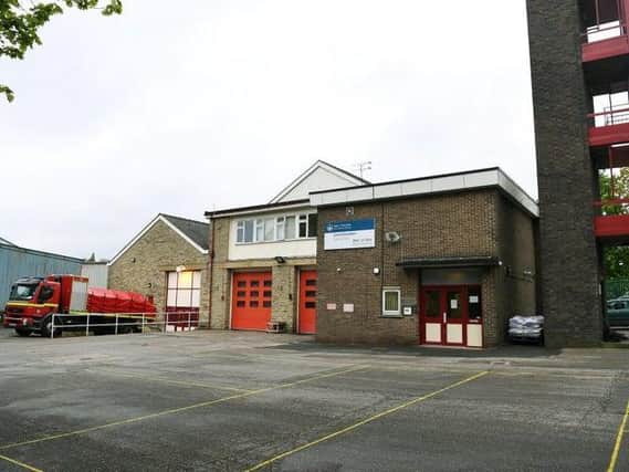 Fire station in Hightown Road