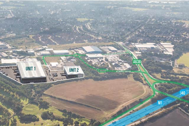 CGI of how the site will appear and where it will be located