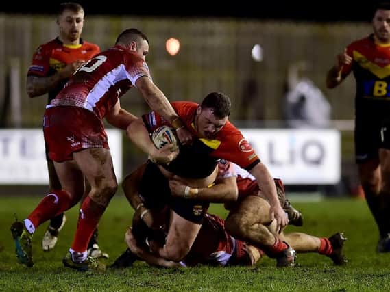 DEPARTING: Luke Nelmes will leave Dewsbury Rams to join Oldham. Picture: Paul Butterfield.