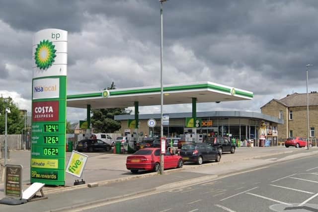 BP garage in Dewsbury (Google street view)