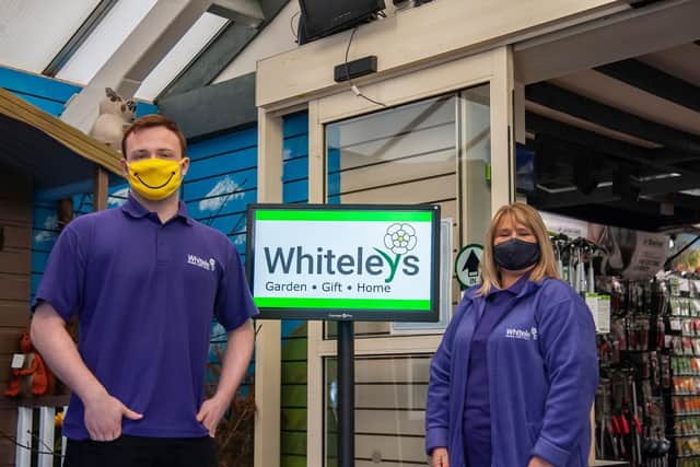 An award-winning garden centre in the heart of Yorkshire, Whiteleys, has invested in market-leading face-covering detection technology to protect its employees and customers cc Karol Marketing Group
