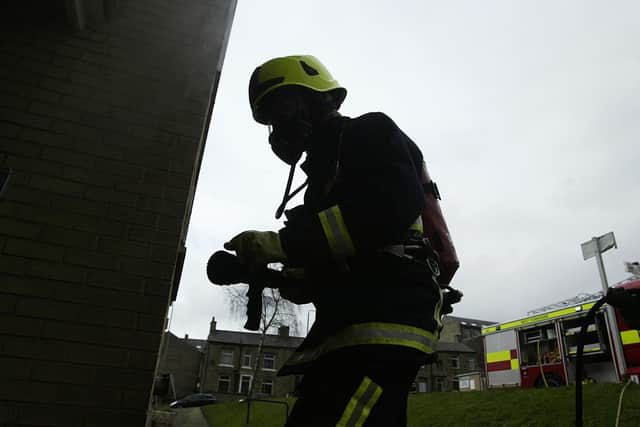 Officers are investigating a suspected arson attack in Dewsbury