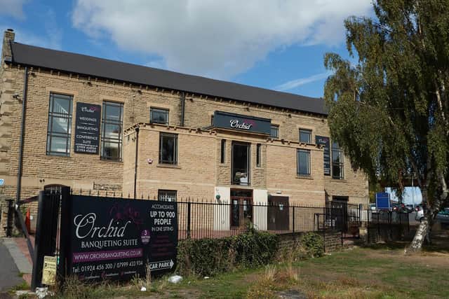 The Orchid in Dewsbury was one of the venues closed for breaching Covid-19 wedding regulations