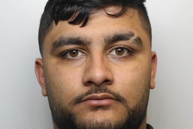 Robber Ibrar Ul-Haq was sent to a young offender institution for 22 months.