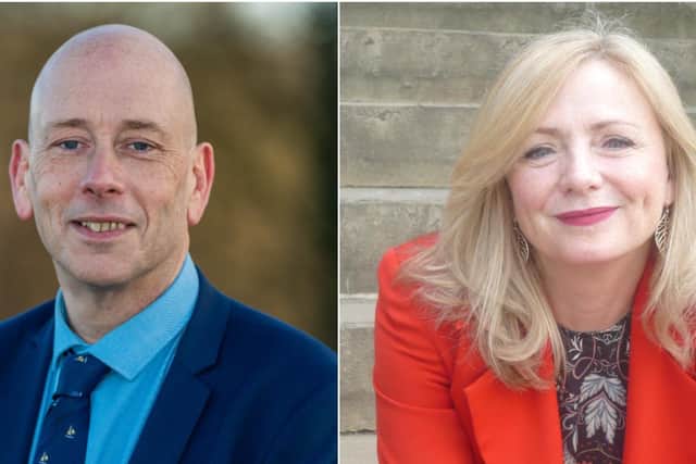 Dewsbury MP Mark Eastwood and Batley and Spen MP Tracy Brabin