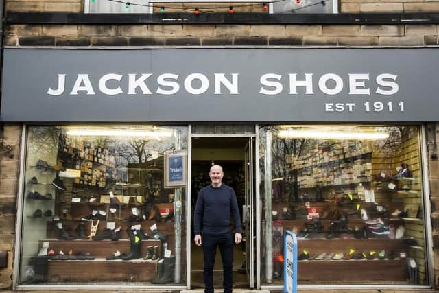 Jackson's started as a shoe repairs business in 1911 and is nothing if not traditional