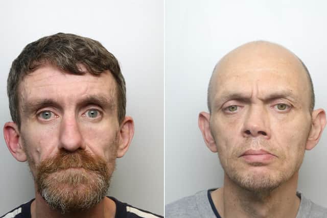 Craig Stanton (left) and Alexander Mackay ( have been found guilty of murdering 61-year-old Saleem Butt at his home in Batley.
