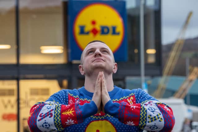 Josh has been dubbed 'Mr Lidl' by people in his hometown of Mirfield.
