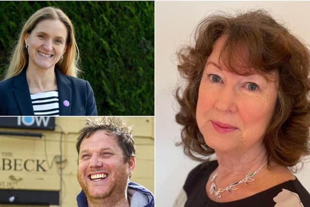Kim Leadbeater, Alan Lane and Dr Marilyn Rogers have been recognised in the Queen's New Year Honours