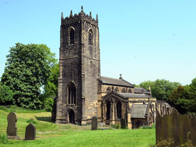 Thornhill Parish Church, near Dewsbury.