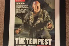 Chance to win this Sir Patrick Stewart poster