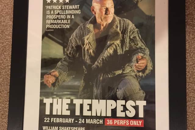 Chance to win this Sir Patrick Stewart poster