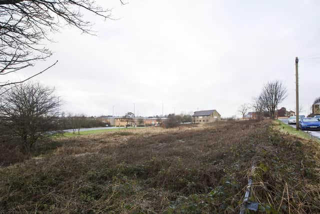 Proposed site of new drive-thru McDonalds on land between Leeds Road and Owl Lane, Dewsbury