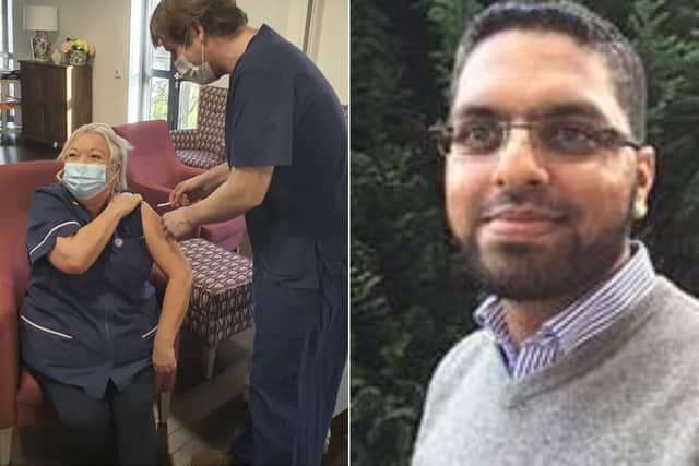 Dr Mohammed Hussain, who says health workers in Kirklees are capable of delivering thousands of Covid vaccines – if only sufficient doses were available