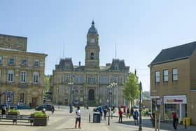 Flags will fly at half mast at Dewsbury Town Hall and across Kirklees this weekend, as councils across the UK mark the anniversary of the arrival of Covid-19.