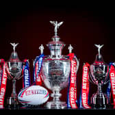 Betfred will sponsor all three Challenge Cups this year. Picture c/o RFL.