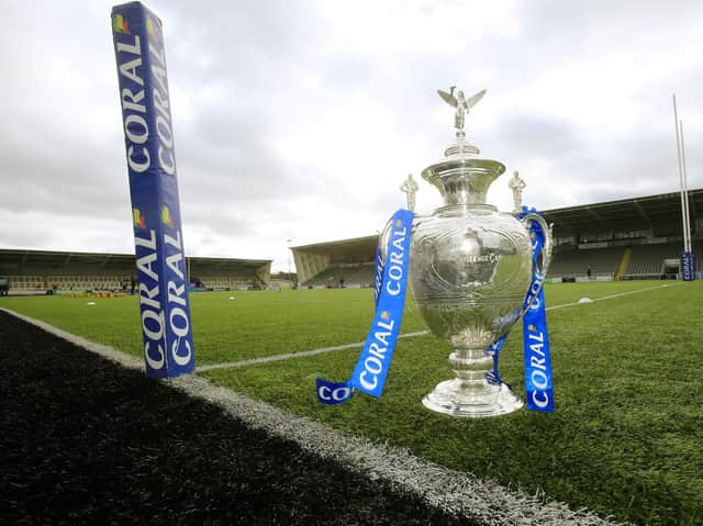 The Challenge Cup. Picture: Chris Mangnall/SWpix.com.