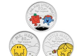 The Royal Mint has launched a collection of Mr Men and Little Miss coins (Photo: Royal Mint)