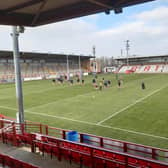 Rugby league is back at Fox's Biscuits Stadium. Picture by Peter Smith