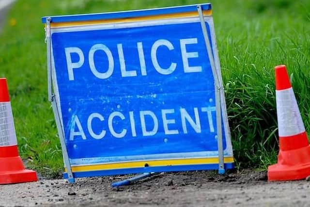 The two car crash happened in Cleckheaton