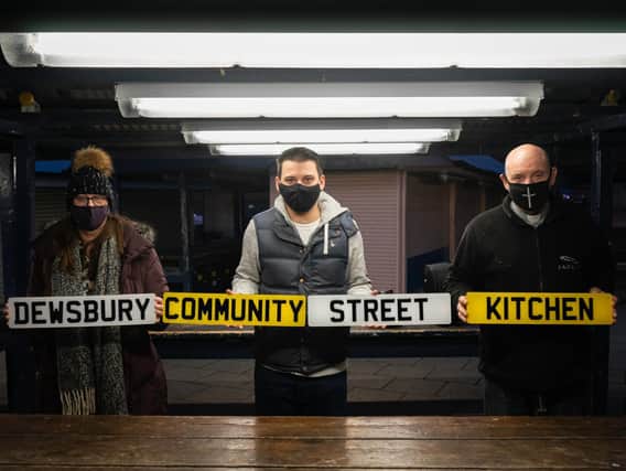 Number 1 Plates is supporting Dewsbury Community Street Kitchen