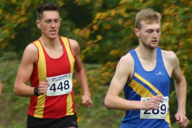 Joe Sagar who narrowly missed out on the men's West Yorkshire Cross Country League title.