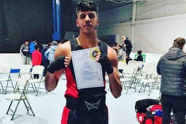 KBW's Zaid Munair, who has been crowned Yorkshire champion for the third time.