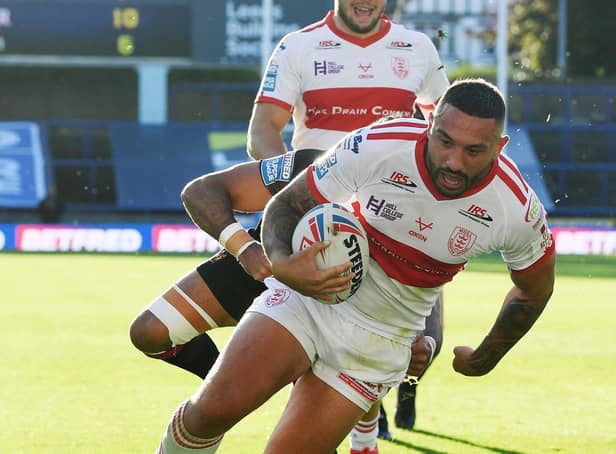 Hull Kingston Rovers' Elliot Minchella  in action back in 2020 (Picture: Jonathan Gawthorpe)