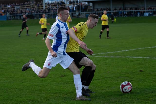 Ollie Fearon scored two goals in Liversedge's win at Shildon.