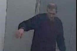 Anyone who recognises the man pictured is asked to contact the Kirklees District Crime Team on 101