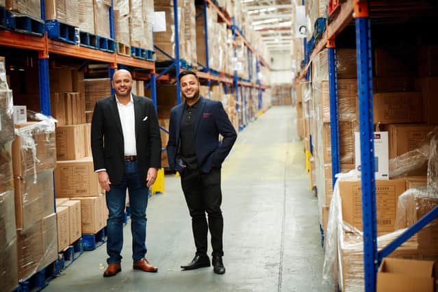 Suresh Handa, left, and Raj Handa, directors of Lassic Group