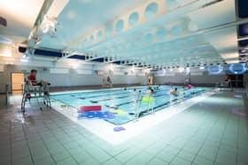 One of the swimming pools at the new Spen Valley Leisure Centre