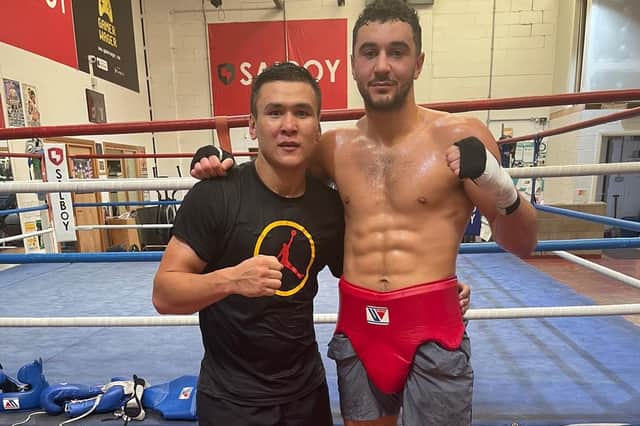 Callum Simpson is aiming to make it six from six in his latest boxing bout on Saturday.