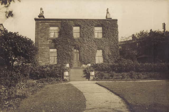 CAULMSWOOD HOUSE: This lovely ivy clad house in Crackenedge was home for many years to the Hardisty family who were florists in Dewsbury Covered Market