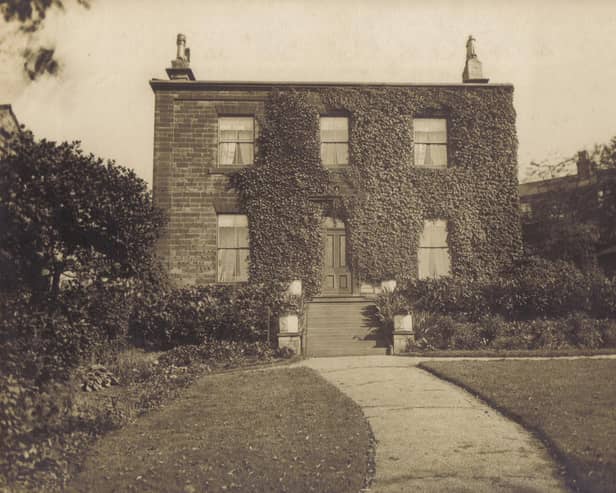 CAULMSWOOD HOUSE: This lovely ivy clad house in Crackenedge was home for many years to the Hardisty family who were florists in Dewsbury Covered Market