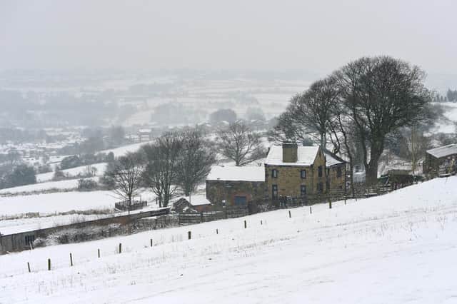 Parts of North Kirklees are forecast to see heavy snow today (Thursday)